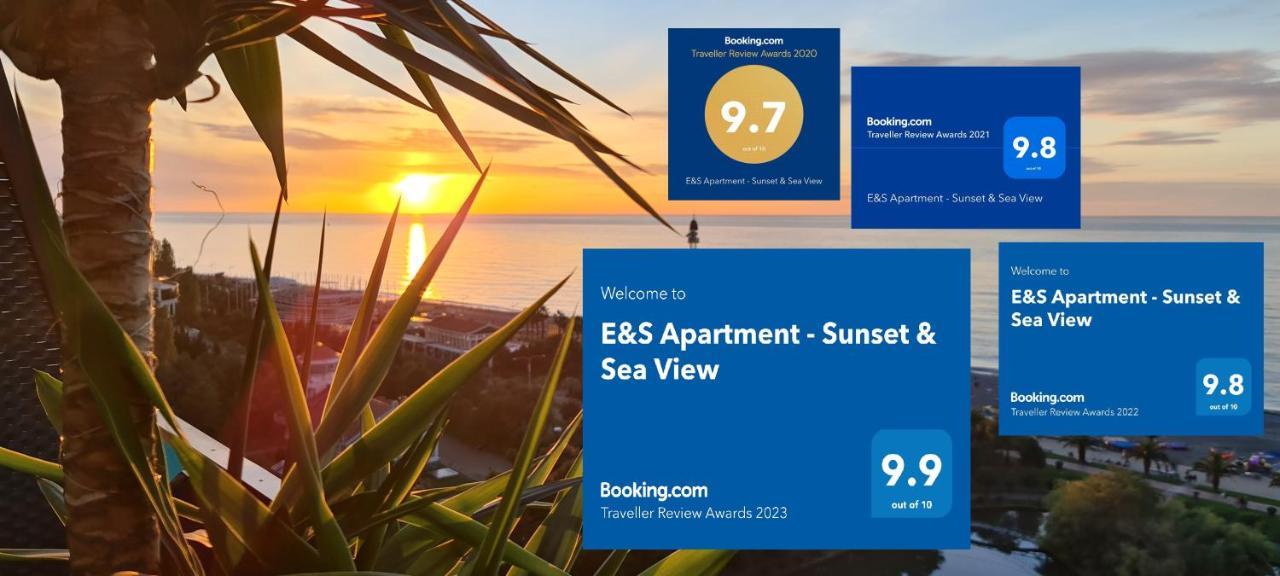 E&S Apartment - Sunset & Sea View Batoumi Extérieur photo